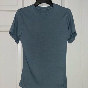 Classic Blue Short Sleeve Tee with matching shorts set